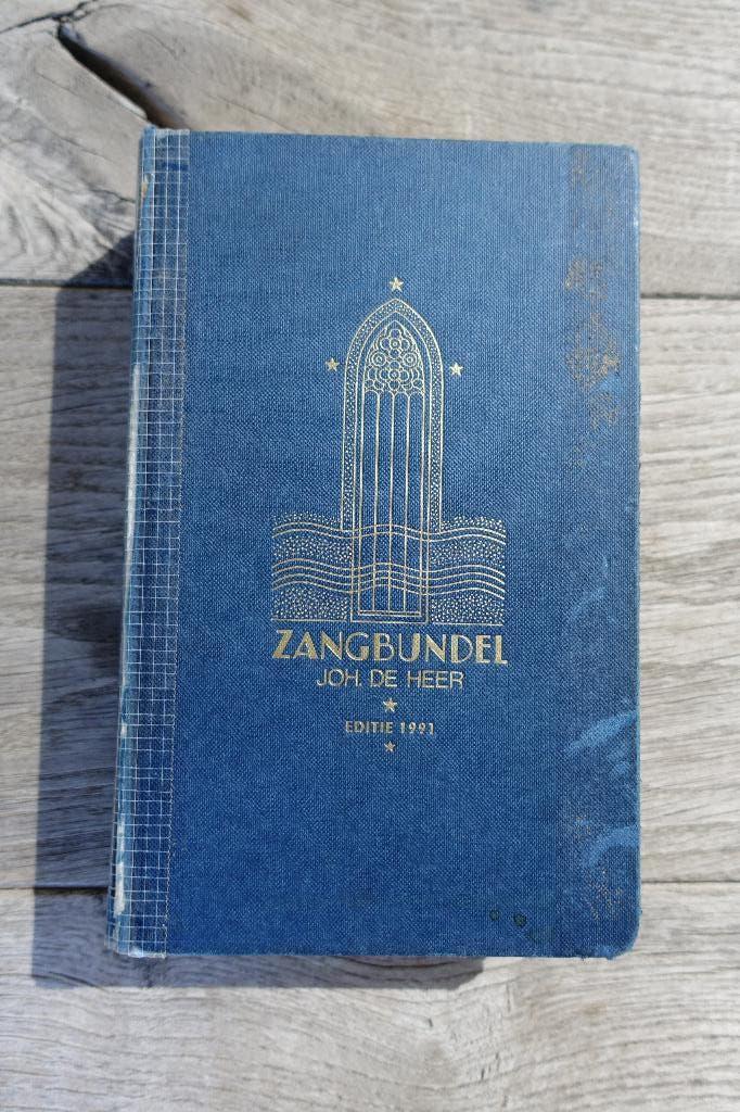 Zangbundel Johannes de Heer 899 liederen, Gebruikt, Zang, Ophalen of Verzenden, Religie en Gospel