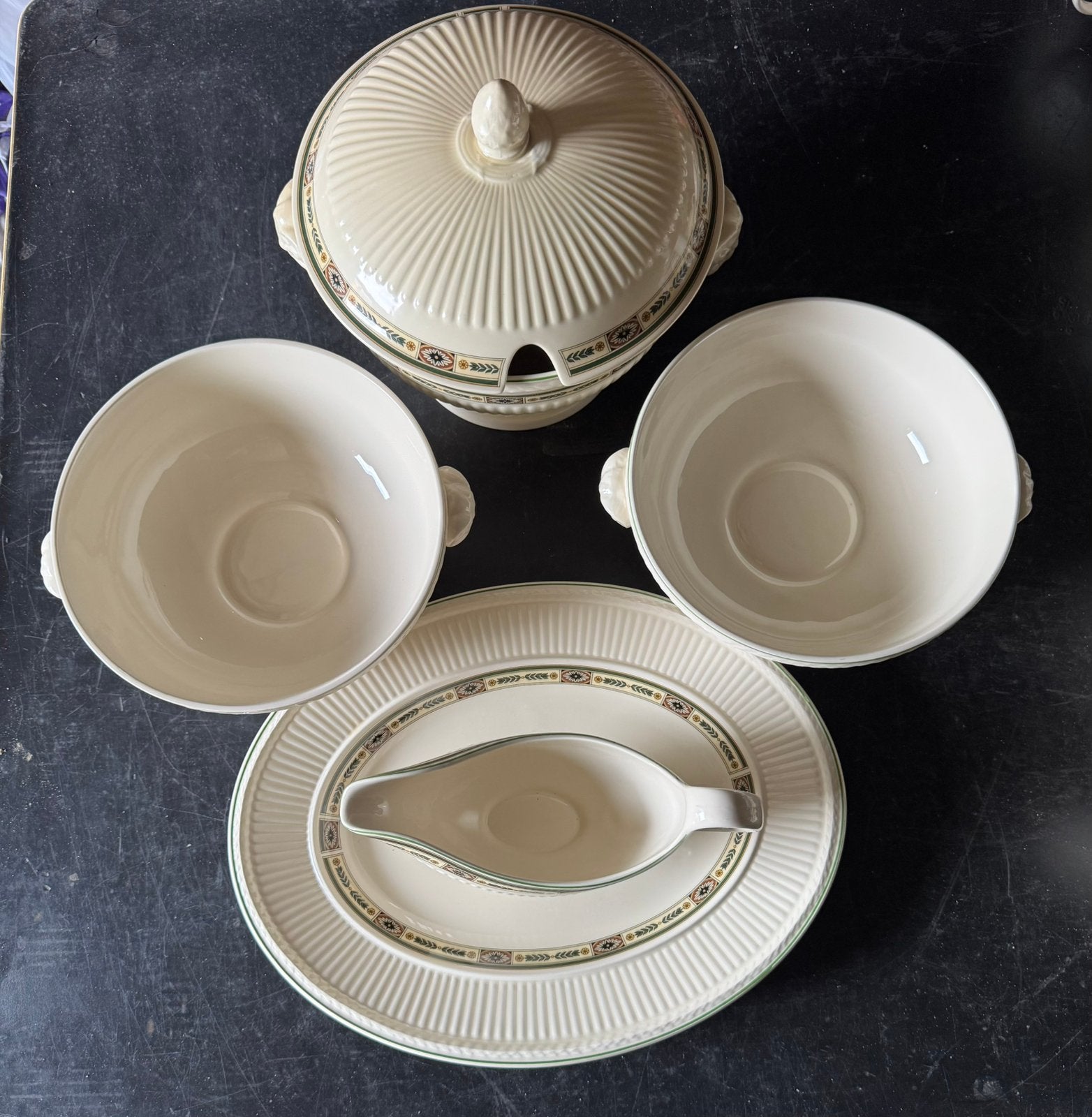 Wedgwood, Ophalen