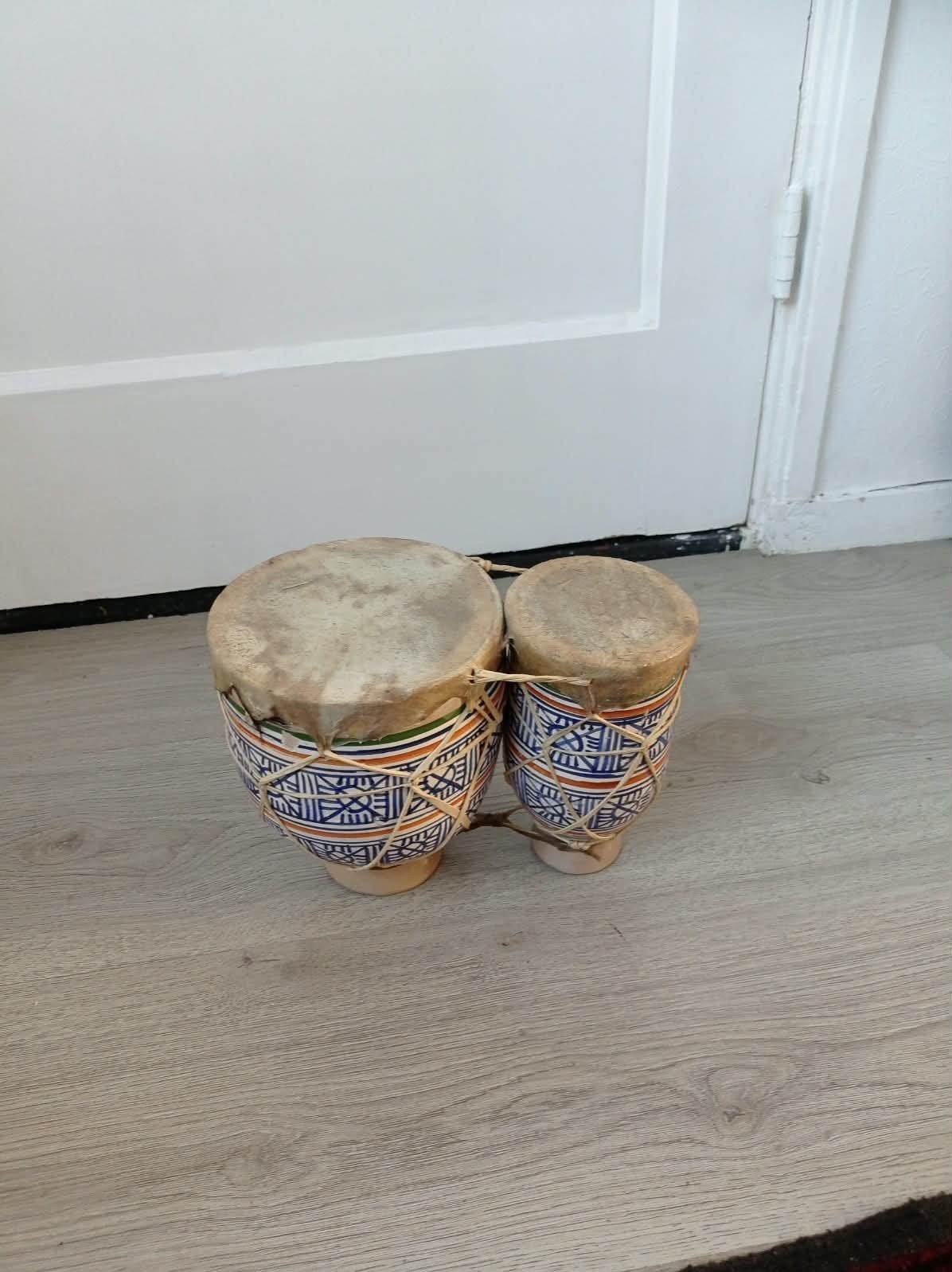 Marokkaanse Percussie Trommels - Keramiek, Ophalen of Verzenden, Gebruikt, Trommel