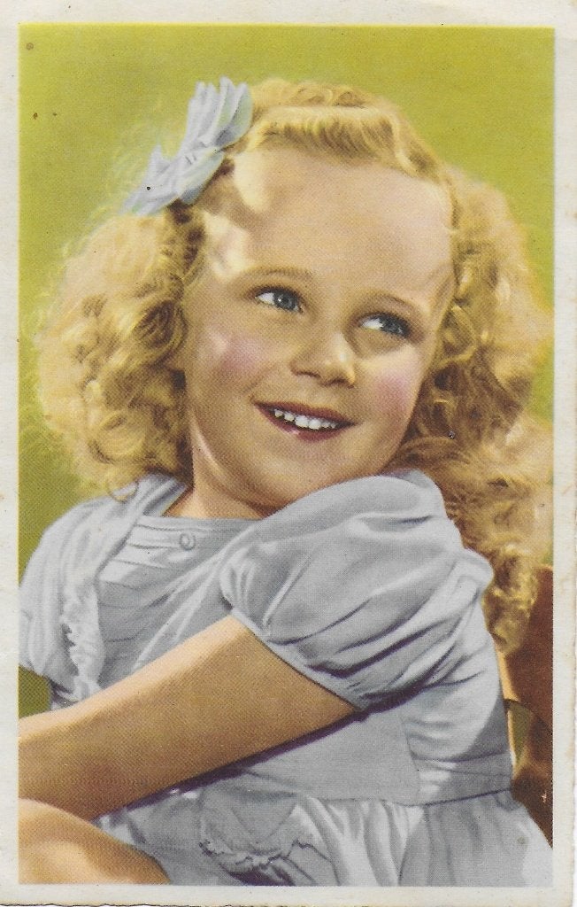 B458 oude gelopen ansichtkaart meisje, Ophalen of Verzenden, 1940 tot 1960, Gelopen, Kinderen