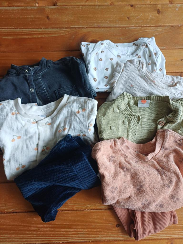 Kledingpakket meisje maat 68 - Zeeman, Hema, H&M, Gebruikt, Zeeman, Hema, H&M, Meisje, Ophalen of Verzenden