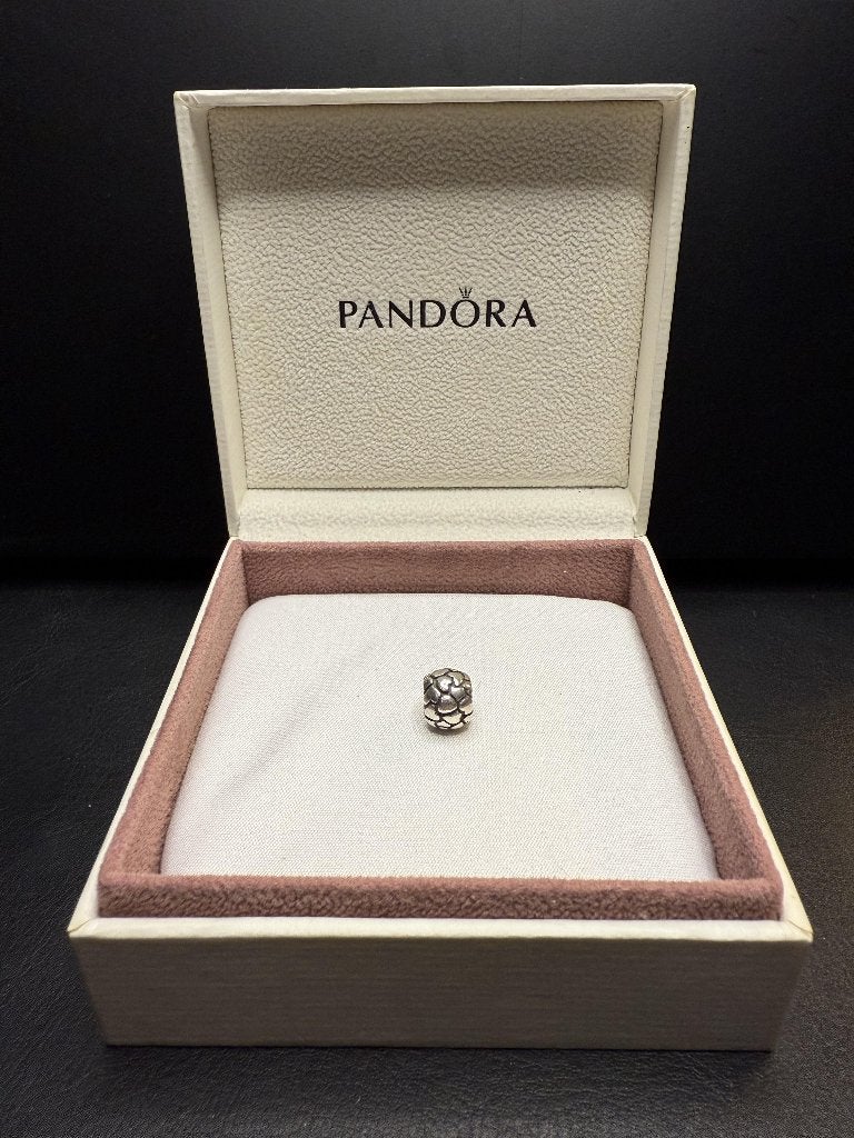 Pandora Lotsa Love bedel: Sterling Zilver 925/1000, Gebruikt, Pandora, Ophalen of Verzenden, 1 bedel