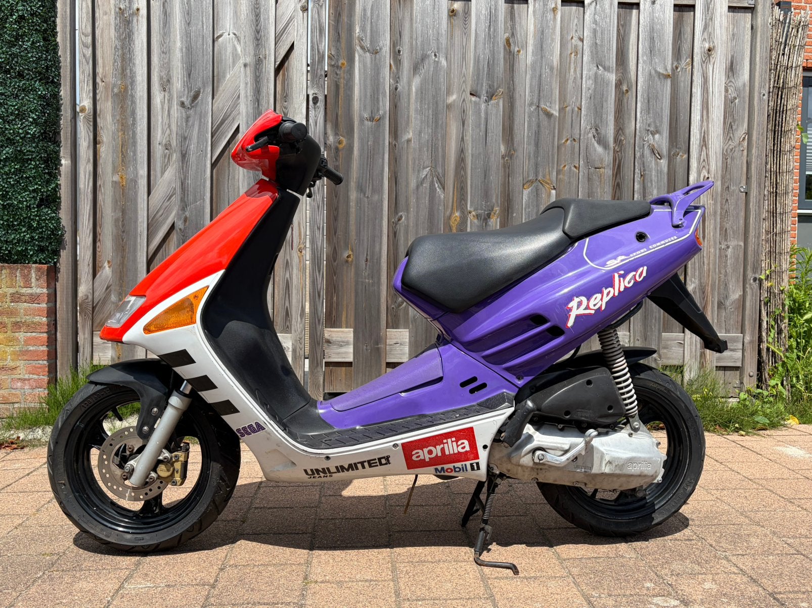 Aprilia SR Viper 50 Loris Reggiani 1993 Duits (geen Biaggi), Ophalen, Gebruikt, Maximaal 45 km/u, SR 50
