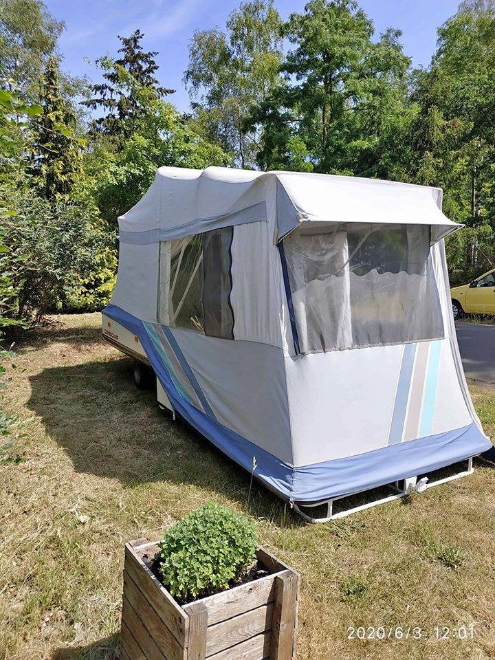 vouwwagen combicamp combi camp 2 persoons, Ophalen, Meerkleurig, Tot en met 2, Combi-Camp