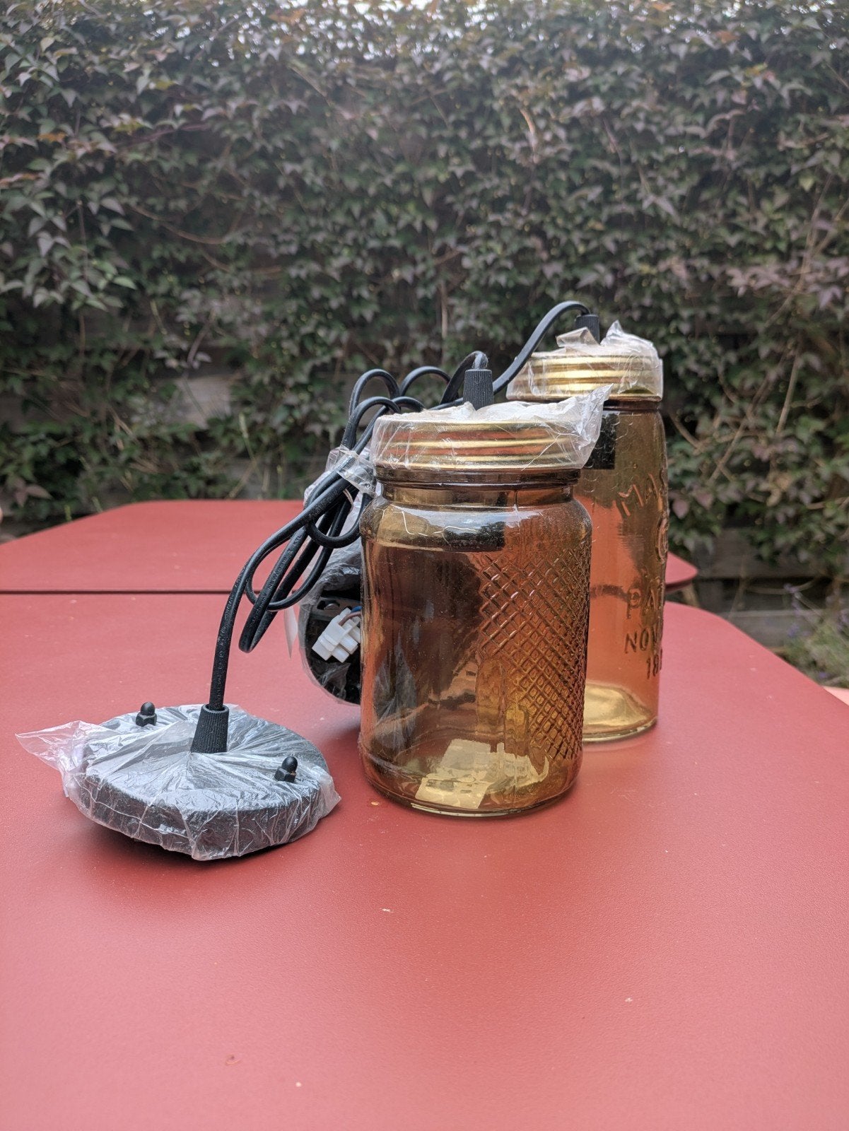 Hanglampen van glas, Huis en Inrichting, Ophalen of Verzenden, Zo goed als nieuw, Glas, Minder dan 50 cm