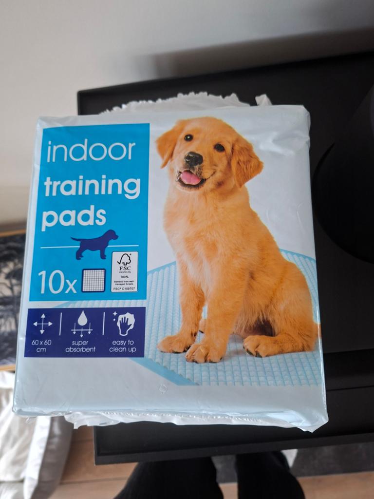 3 pakken puppypads normaal en XL, Dieren en Toebehoren, Ophalen, Nieuw