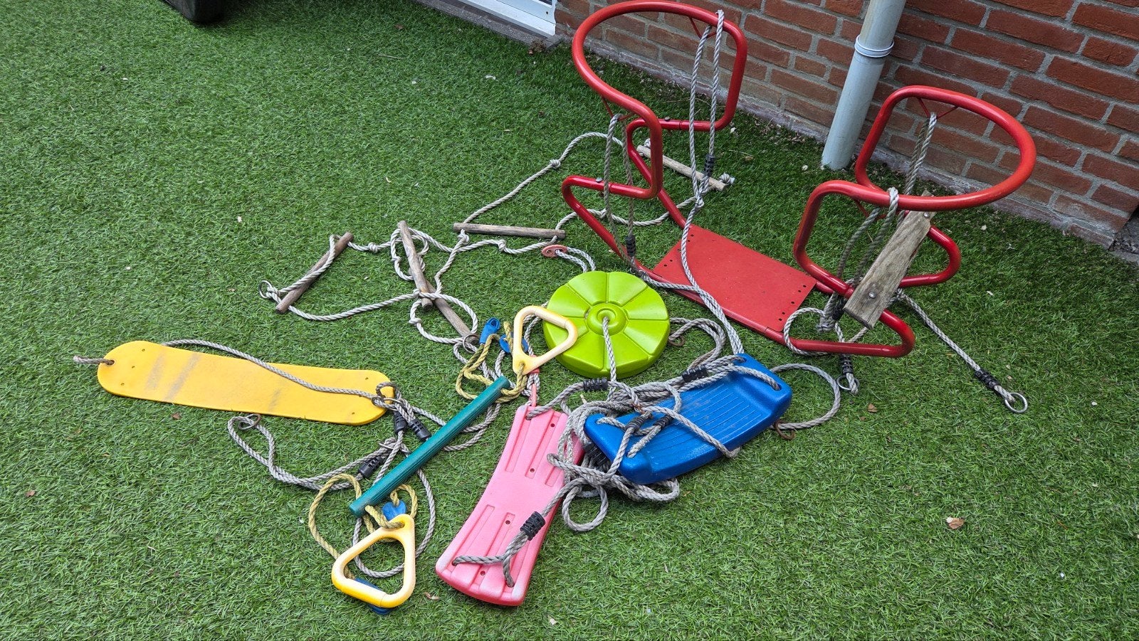 Diverse Speeltoestel Onderdelen - Schommels, Klimtouw, Kinderen en Baby's, Speelgoed | Buiten | Speeltoestellen, Ophalen, Gebruikt