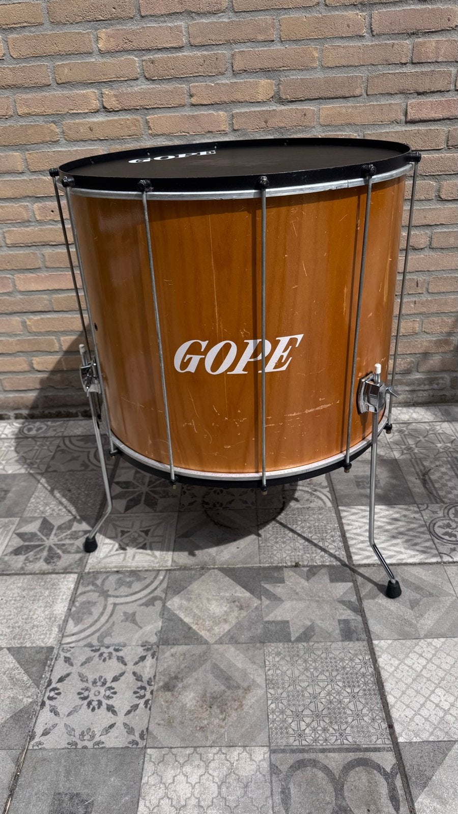 Gope Surdo 24”x50cm met nappavel - Braziliaanse Percussie, Ophalen of Verzenden, Gebruikt, Trommel