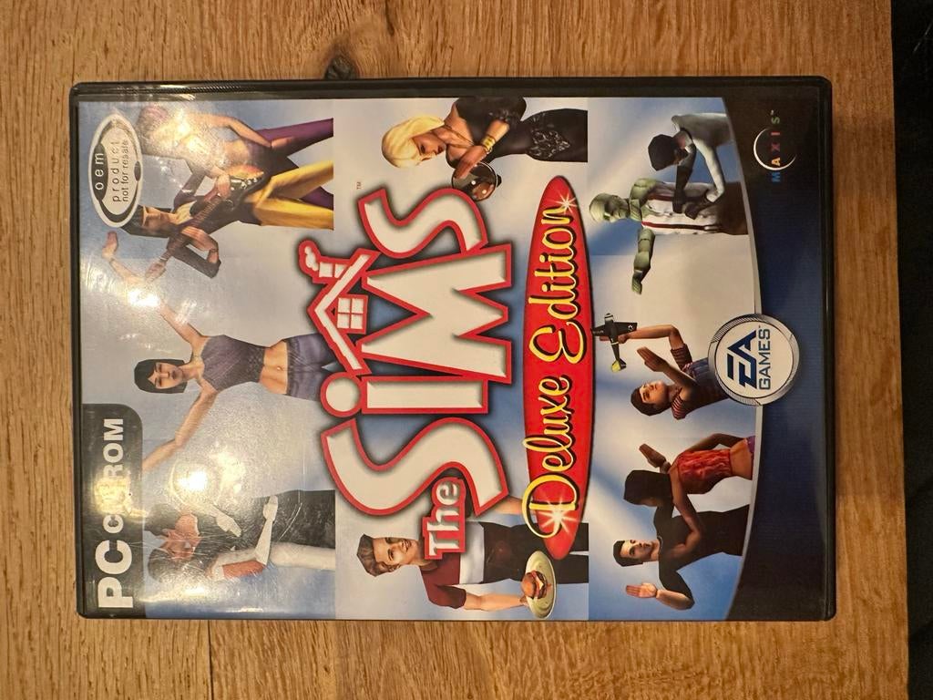 The Sims Deluxe Edition PC CD-ROM, Ophalen, Gebruikt, 1 speler, Vanaf 7 jaar
