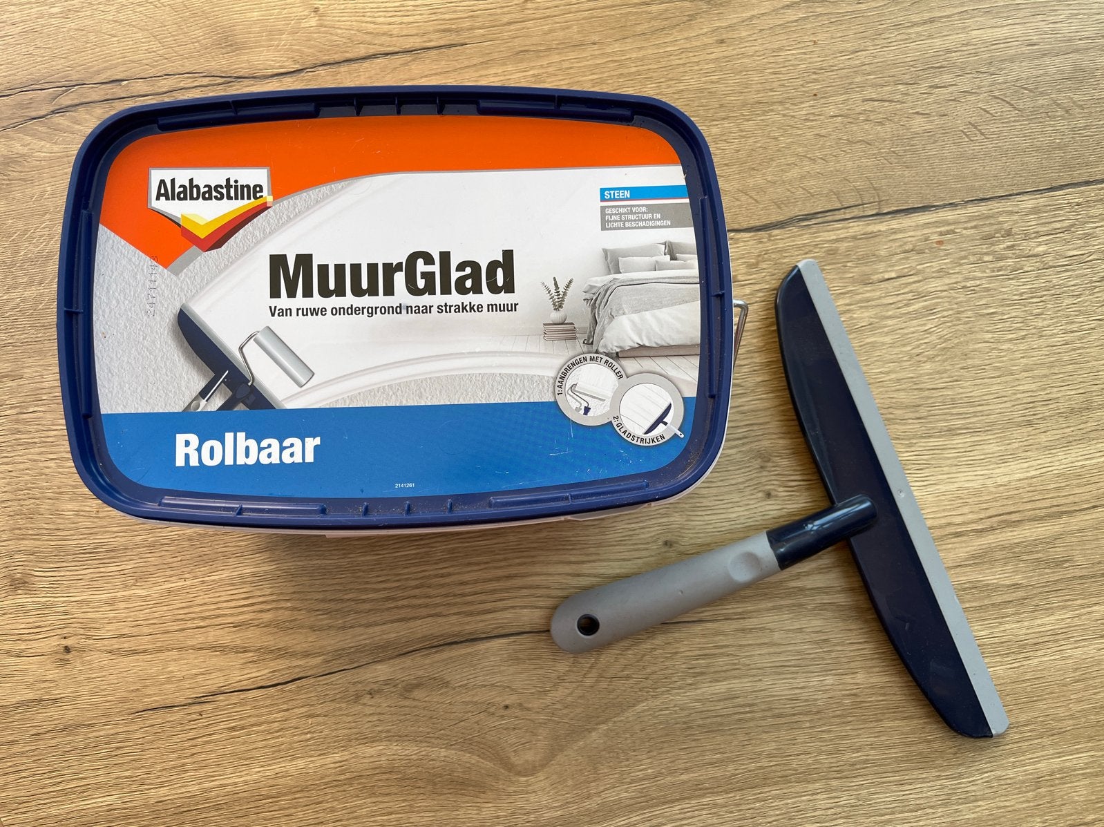 Alabastine MuurGlad Rolbaar en MuurGlad Strijker, Ophalen, Nieuw, Overige typen