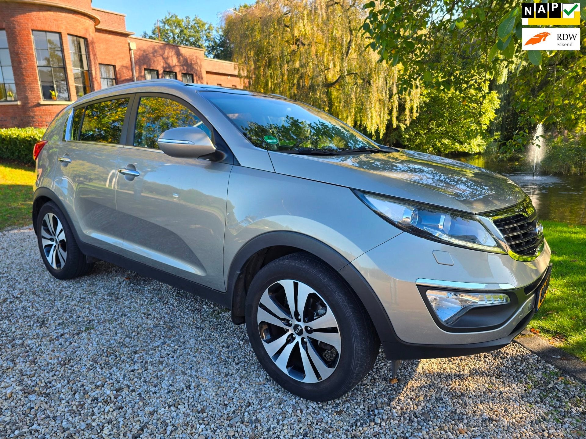 Kia Sportage 2.0 X-clusive PANORAMA/leer/AIRCO/cuise, Auto's, Gebruikt, 163 pk, Handgeschakeld, SUV of Terreinwagen