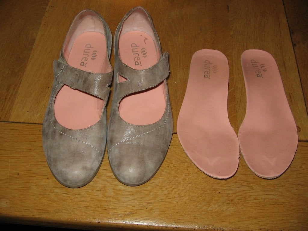 Durea beige schoenen maat 7=41  wijdte H, Durea, Schoenen met lage hakken, Beige, Ophalen of Verzenden