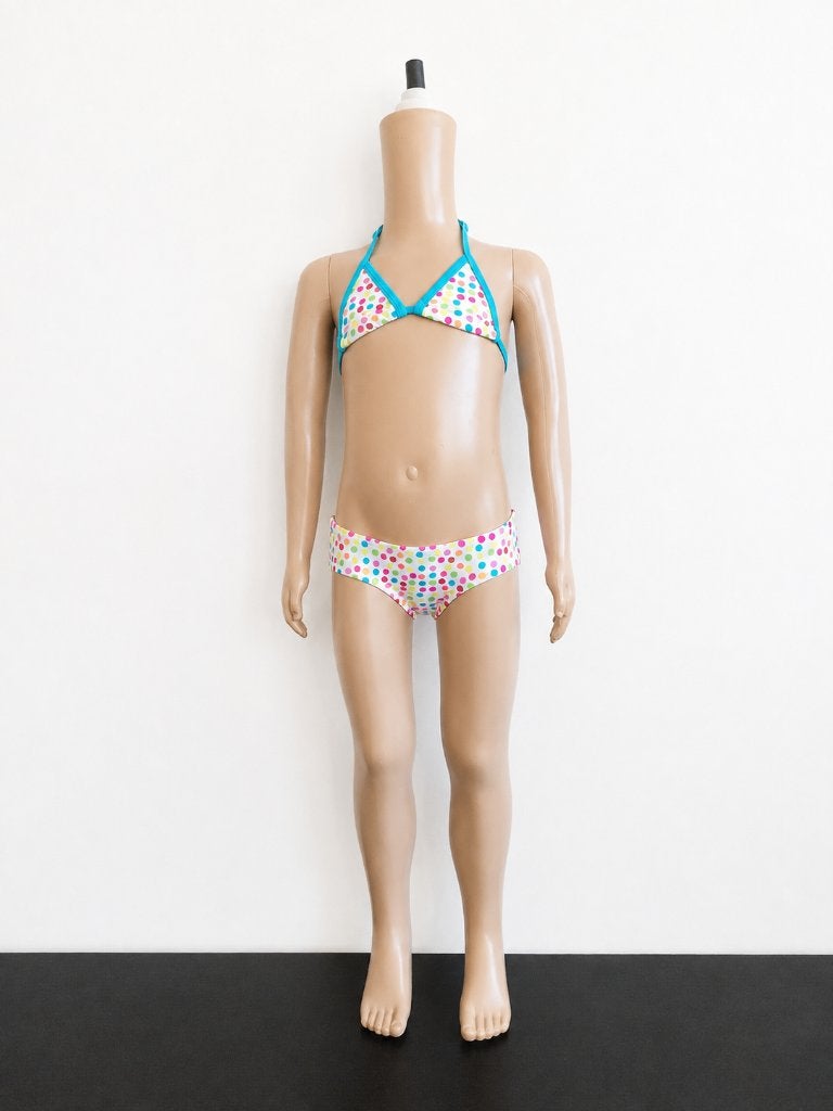 Bikini Just Beach Multi Dots maat 104 NIEUW, SO, Maat 104, Bikiniset, Meisje