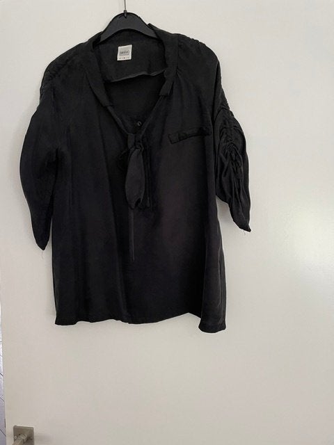 Merk OBJECT, zwarte bloes, medium, Kleding | Dames, Maat 38/40 (M), Zwart, Object, Ophalen of Verzenden