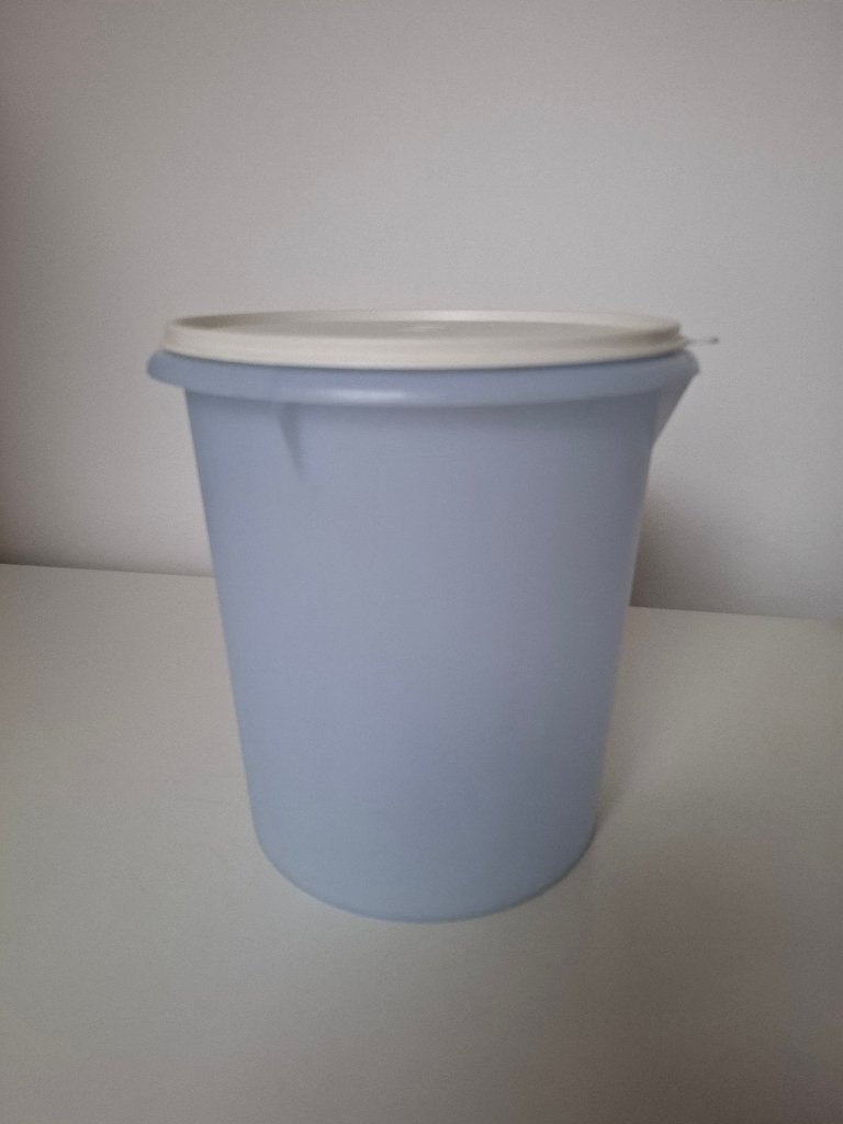 Tupperware emmer, Blauw, Overige typen, Ophalen of Verzenden, Zo goed als nieuw