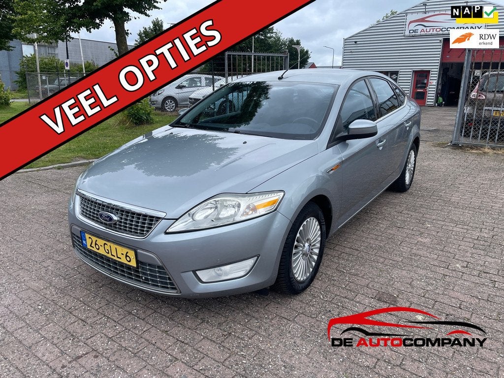 Ford Mondeo 2.0-16V Titanium 1e Eigenaar Dealer Onderhouden, Auto's, Ford, Stof, Gebruikt, Zwart, Parkeersensor