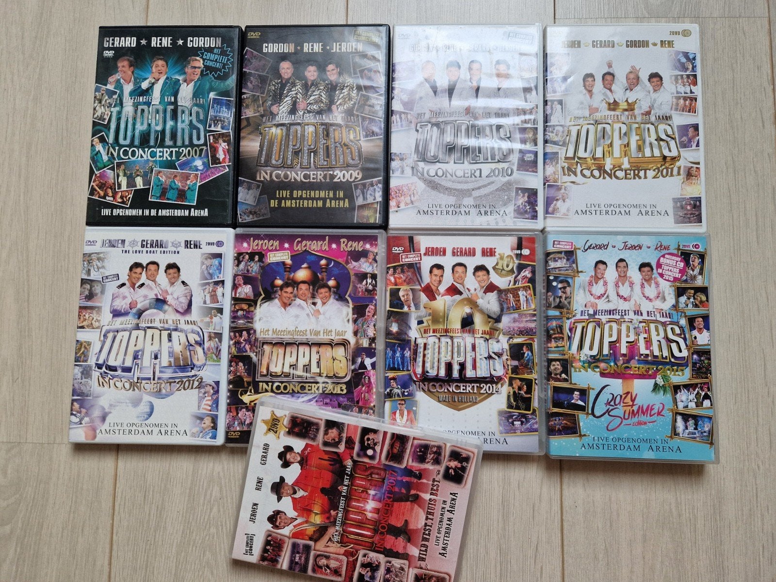 de toppers in concert dvd collectie dvd's verzameling, Ophalen of Verzenden