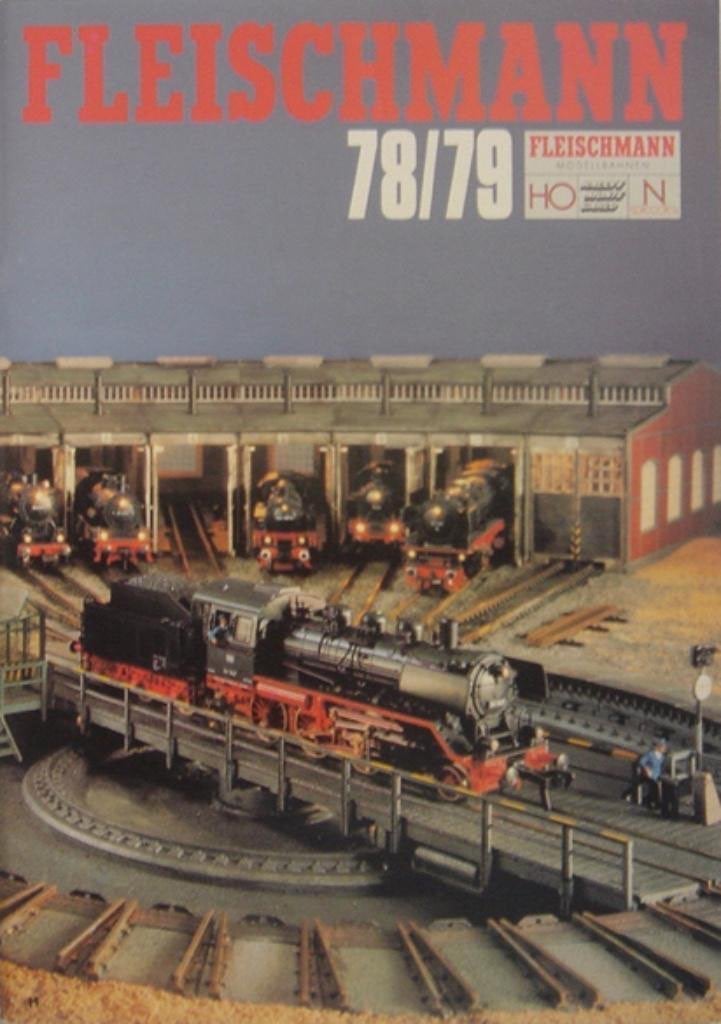 Fleischmann Catalogus 1978-1979 - GAAF EXEMPLAAR, Gelijkstroom, Fleischmann, Zo goed als nieuw, Analoog