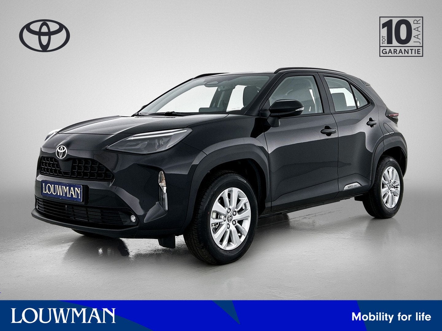 Toyota Yaris Cross 1.5 Hybrid 115 Active Adap. Cruise Contro, Auto's, Stof, 116 pk, Zwart, Bedrijf