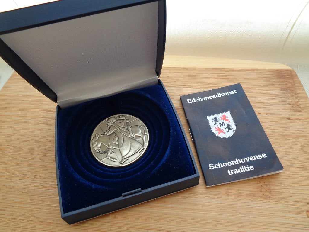 zilveren penning/medaille [258], Verzenden, Zilver, Nederland