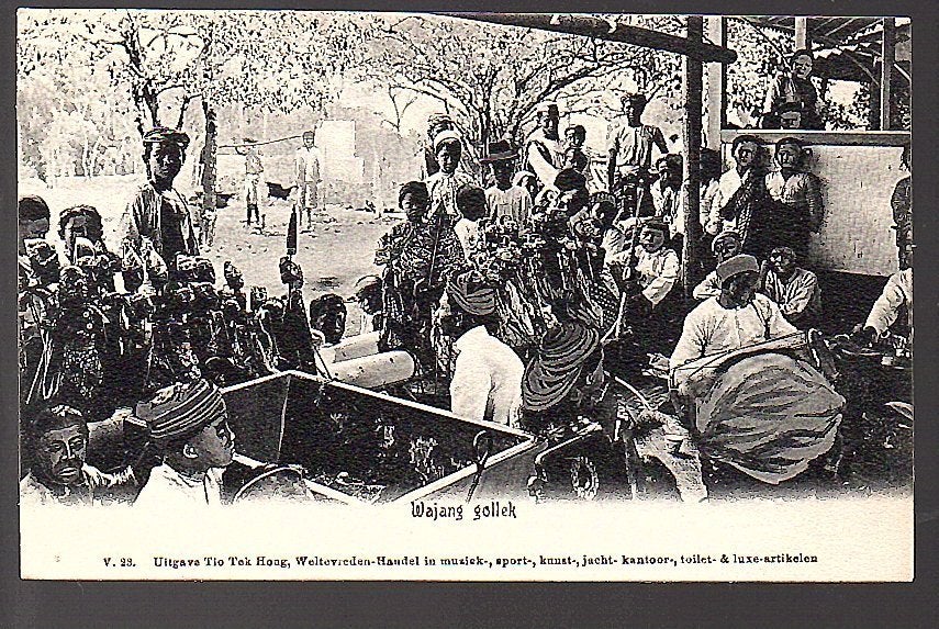 Ned Indië Wajang Golek  1905  (NI-17-29), Ophalen of Verzenden, Voor 1920, Buiten Europa