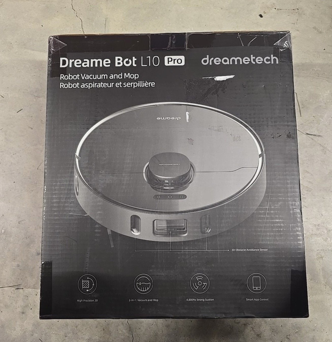 Dreame Bot L10 Pro Robotstofzuiger en Dweilrobot, Witgoed en Apparatuur, Stofzuigers, Nieuw, Robotstofzuiger, Dreame, 2000 watt of meer