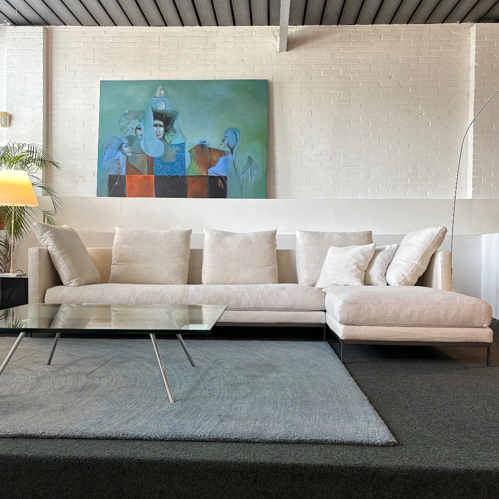 Linteloo Relax hoekbank (Occasion), Huis en Inrichting, Ophalen, Doetinchem, Gebruikt, Overige maten