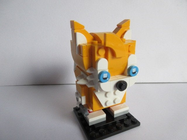 40628 Brickheadz, Miles 'Tails' Prower., Ophalen of Verzenden, Zo goed als nieuw, Complete set, Lego