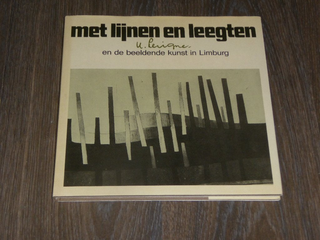 met lijnen en leegten ( met ets) - Hubert Levigne, Verzenden, Zo goed als nieuw, Frederiks/van Loenen, Schilder- en Tekenkunst