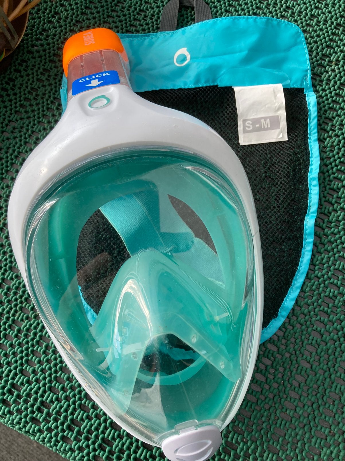 Snorkel kap en zwemvliezen, Ophalen of Verzenden, Zo goed als nieuw, Snorkelvinnen