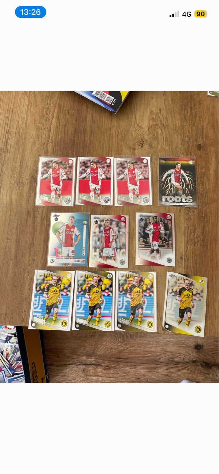 Voetbal Spelerskaarten - Ajax inclusief Godts, Verzamelen, Sportartikelen en Voetbal, Ophalen of Verzenden, Zo goed als nieuw