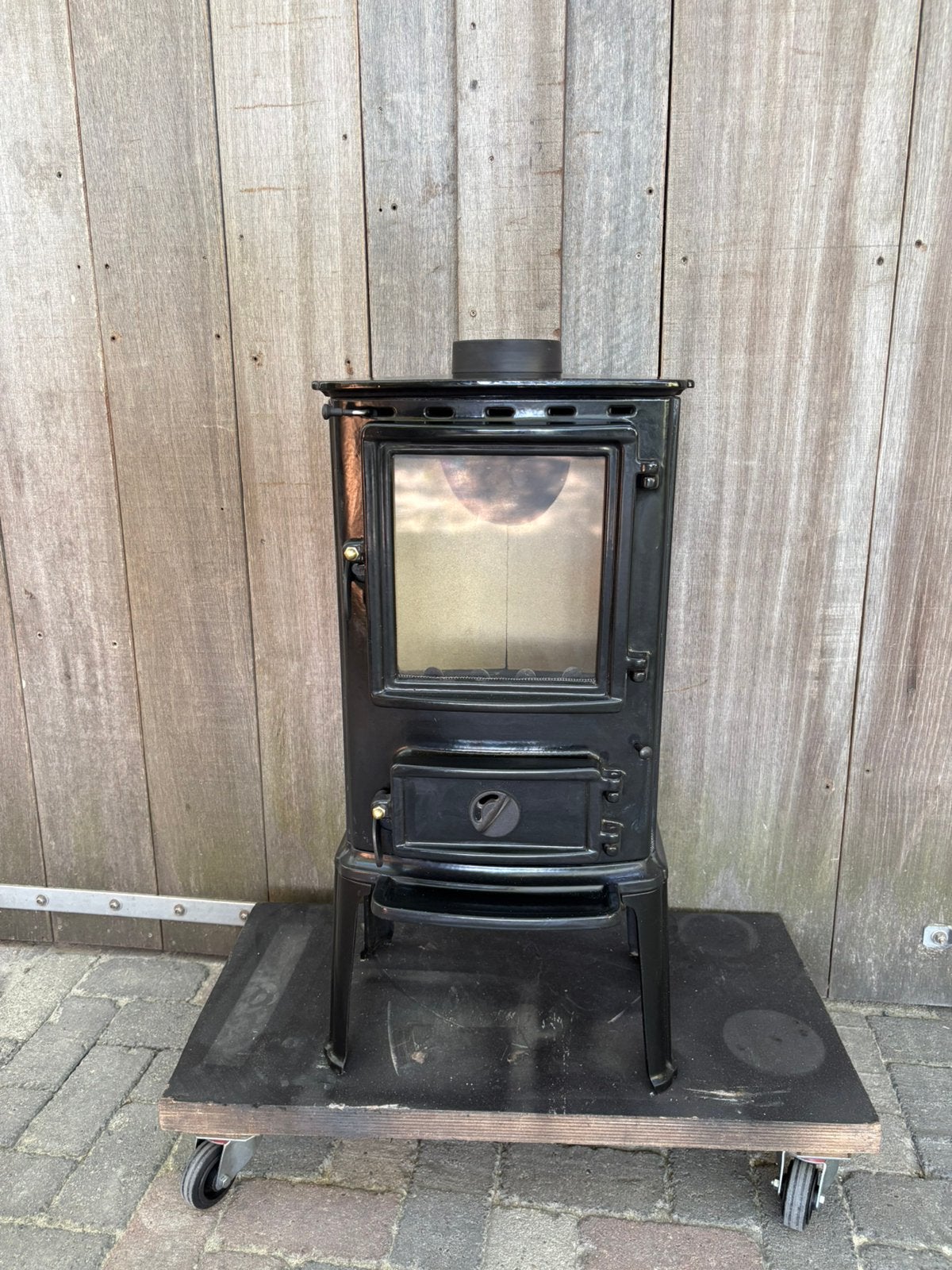 Heta scandia 6304 geëmailleerde houtkachel, P, P, P, Houtkachel