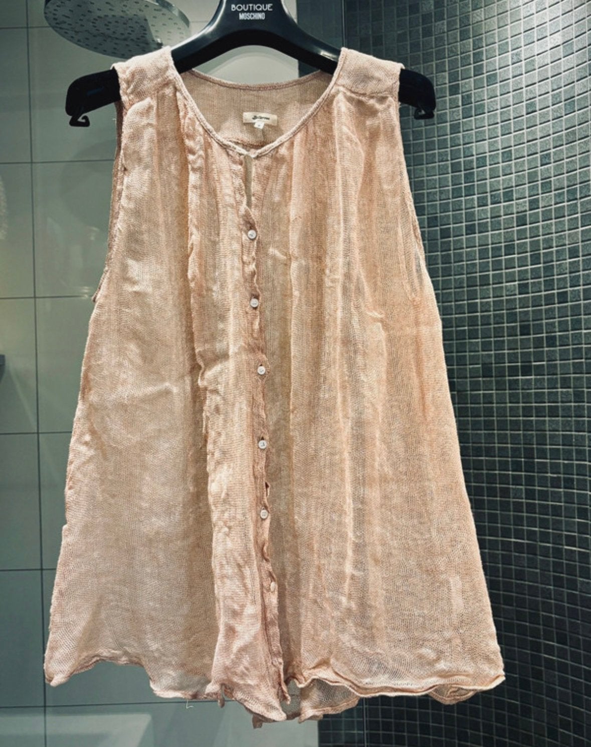 Bellerose Sheer Linen Vest, Ophalen of Verzenden, Zo goed als nieuw, Roze