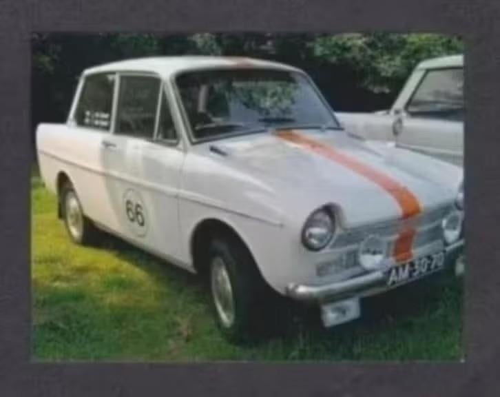 Foto DAF 66 Auto Oldtimer., 1980 tot heden, Foto, Ophalen of Verzenden, Zo goed als nieuw