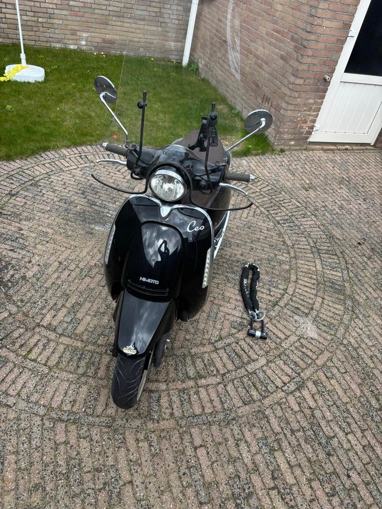 NIMOTO SCOOTER - Zwart, Goede Staat, Fietsen en Brommers, Brommeronderdelen | Scooters, Gebruikt, Overige merken, Overige typen