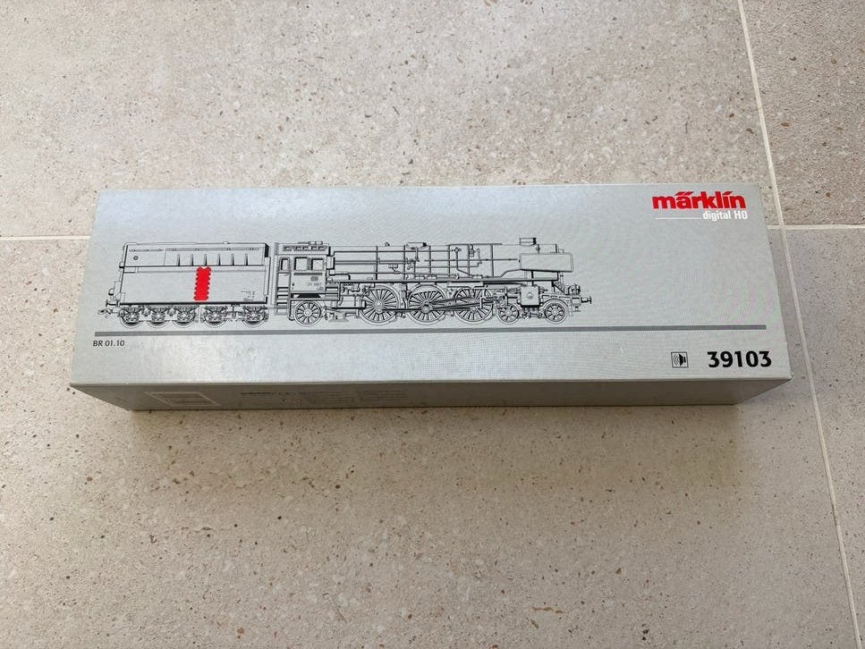 Märklin stoomlok 39103 DB BR01 digitaal FX met sound, Wisselstroom, Locomotief, Ophalen of Verzenden, Zo goed als nieuw