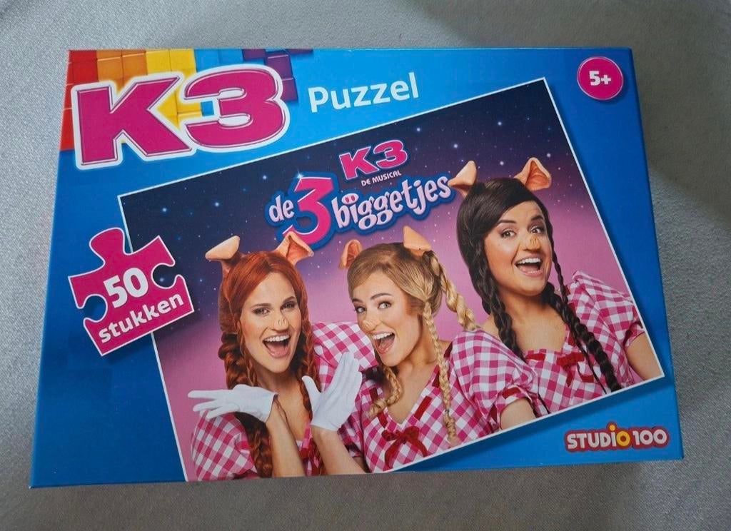 K3 3 biggetjes puzzel., Ophalen