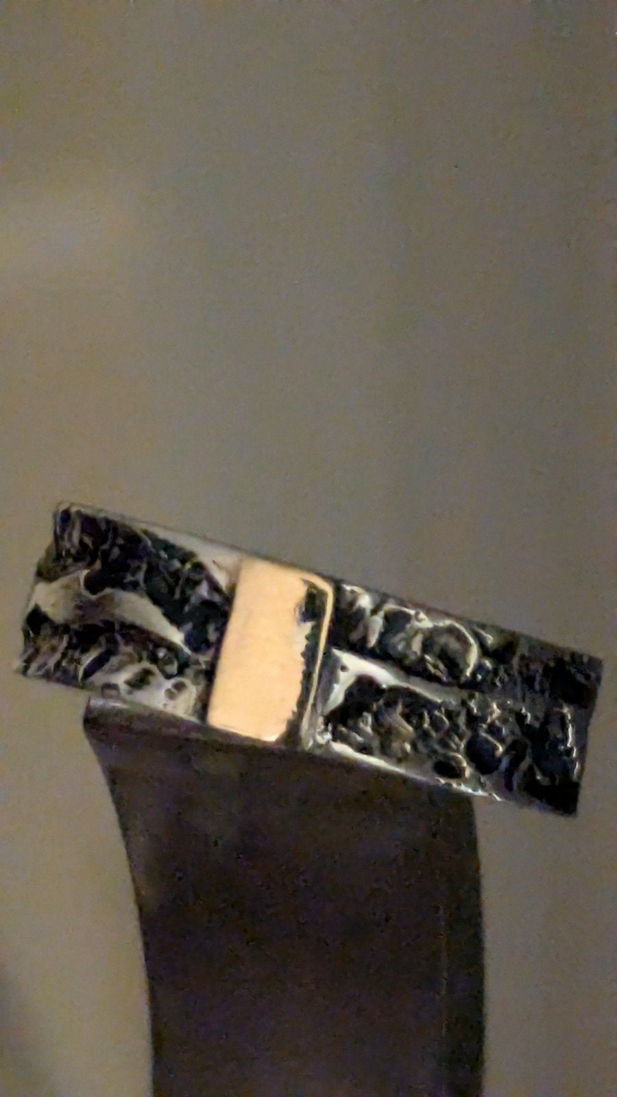 Unieke ring maat 23, 20 of groter, Ophalen of Verzenden, Zo goed als nieuw, Dame of Heer