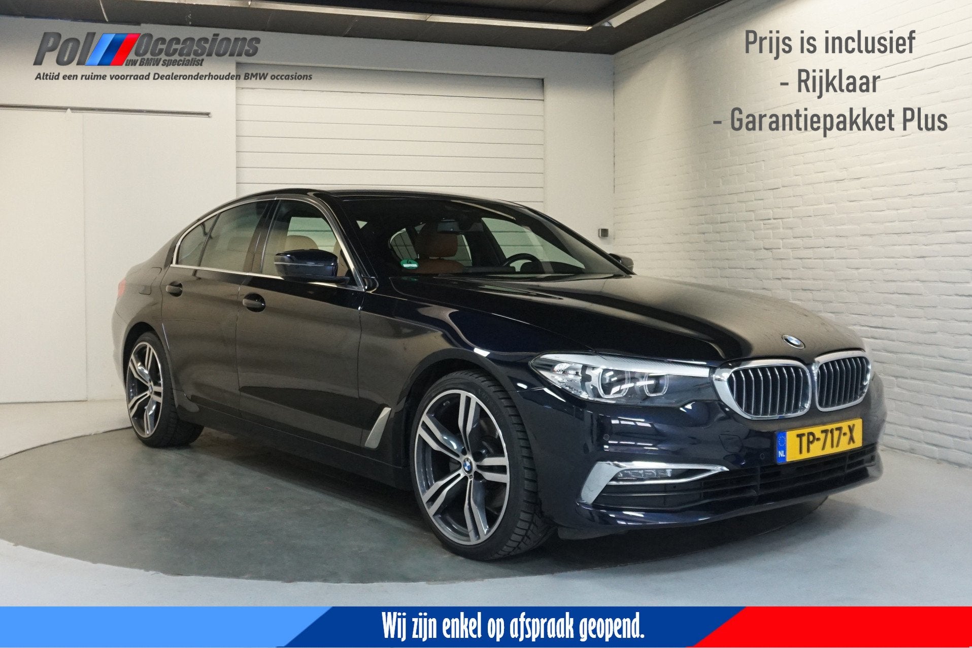 BMW 5 Serie 520i Rijklaar! | Carplay | Eerste eigenaar | Sto, Auto's, Automaat, Gebruikt, Euro 6, 4 cilinders