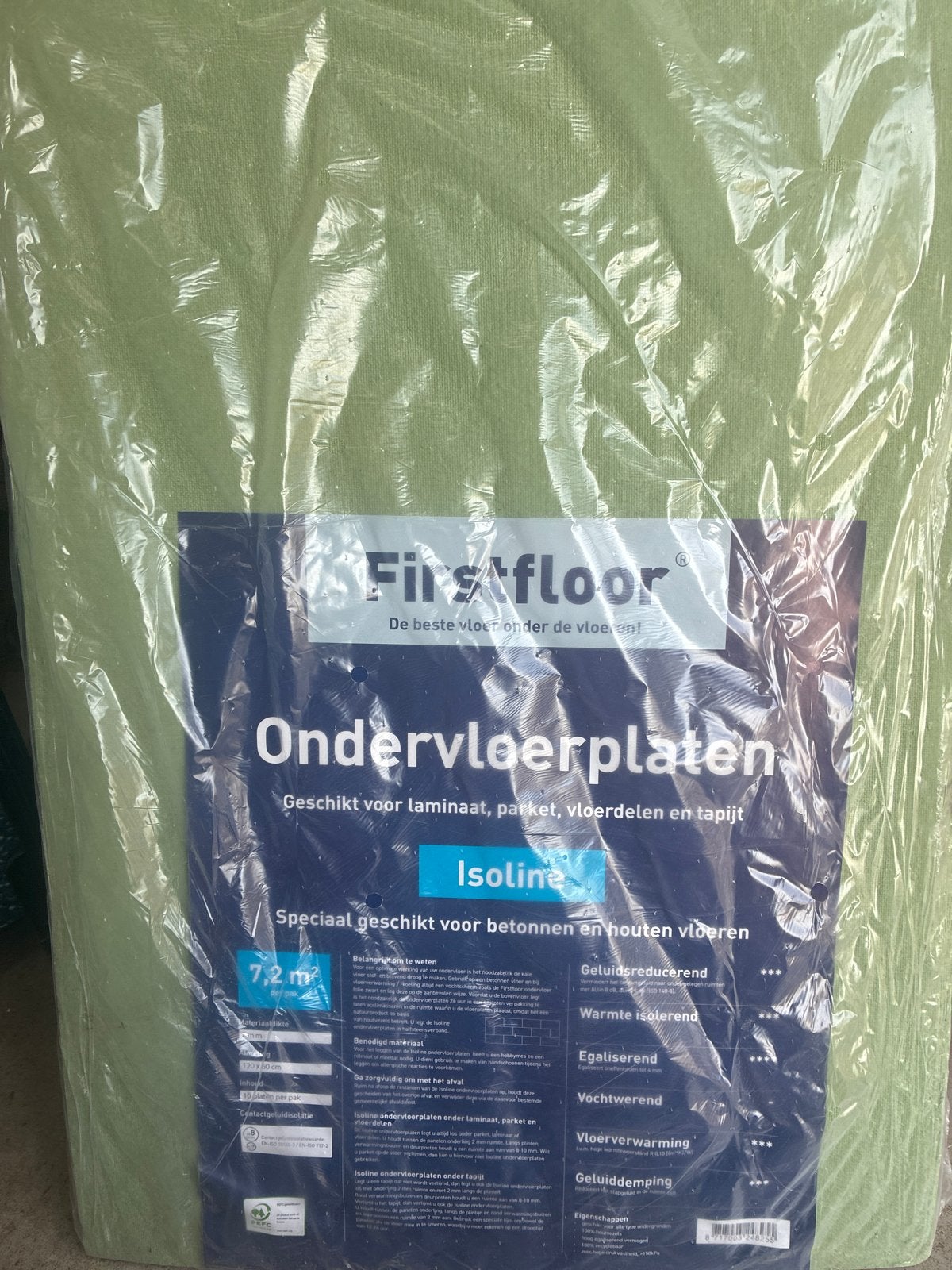 Firstfloor Isoline Ondervloerplaten, Ophalen, Overige materialen, 30 cm of meer, 50 tot 150 cm