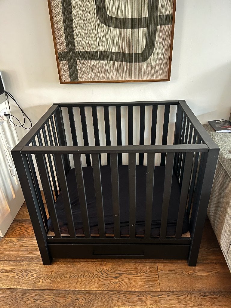 Europe baby box Casper, Ophalen, Gebruikt, Rechthoekig, In hoogte verstelbaar