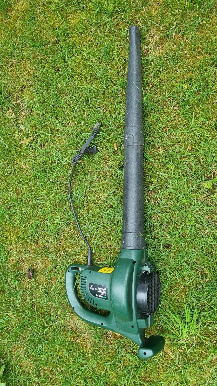 HP 1800 AS Bladblazer/Bladzuiger 1800W, Ophalen, Gebruikt, Met zuigfunctie, Handgedragen