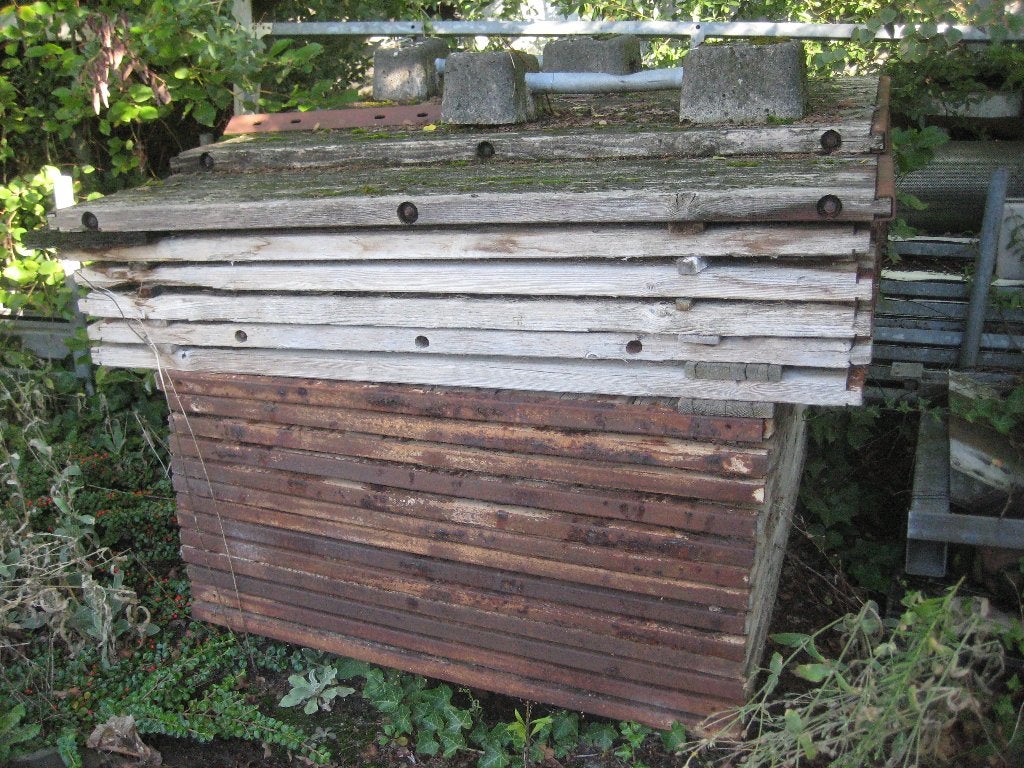 20 gebruikte STEENSCHOTTEN, Ophalen, Gebruikt, Hout