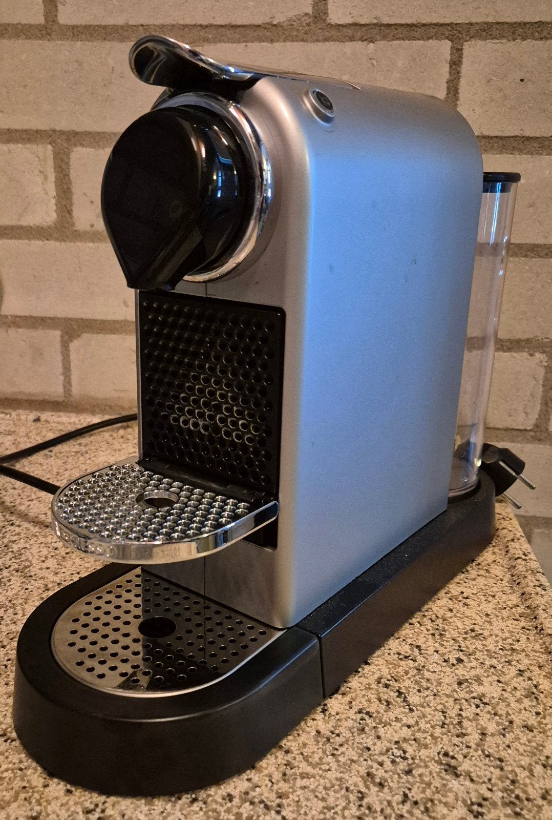 Nespresso Citiz Koffiecupmachine - Zilver, Witgoed en Apparatuur, Koffiezetapparaten, Gebruikt, Espresso apparaat, Ophalen of Verzenden