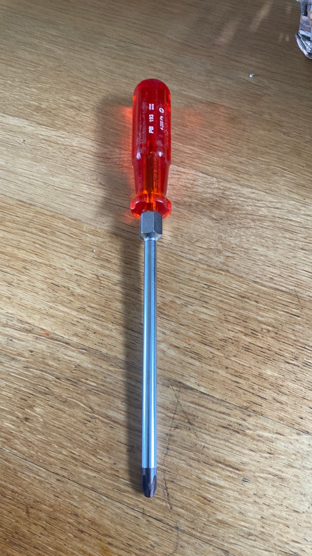 PB Swiss kruiskop schrievendraaier PH4X200 nieuw, Ophalen of Verzenden, Zo goed als nieuw