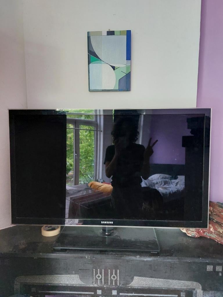 Samsung TV, Ophalen, Gebruikt, 50 Hz, LCD