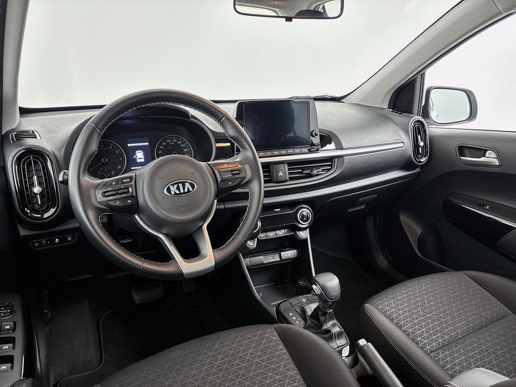 Kia Picanto 1.0 DPi DynamicLine // PARKEERCAMERA // NAVIGATI, Stof, Gebruikt, 4 stoelen, Wit