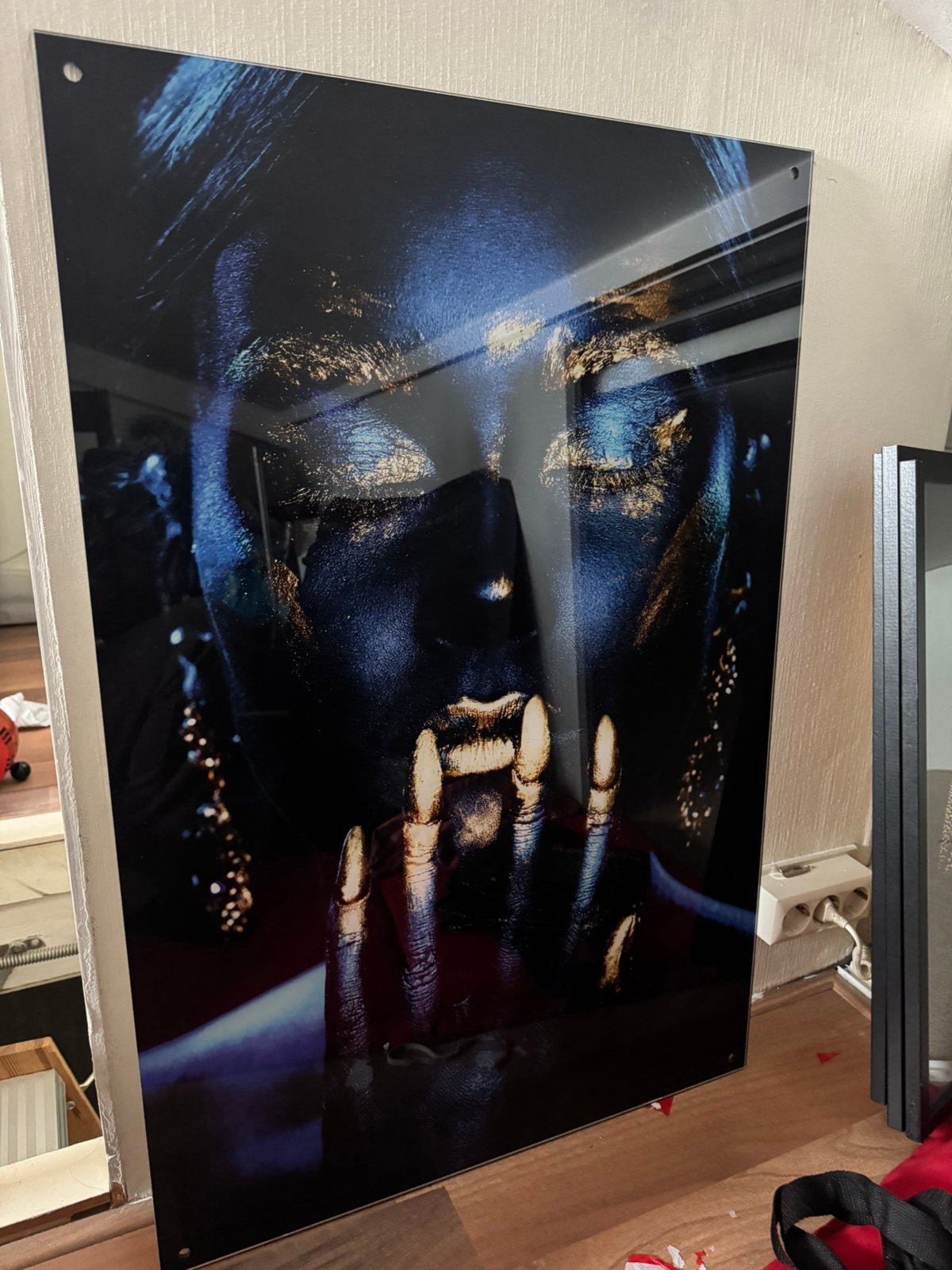 Plexiglas 60x80 zgan, Ophalen, Zo goed als nieuw, Schilderij, 75 – 100