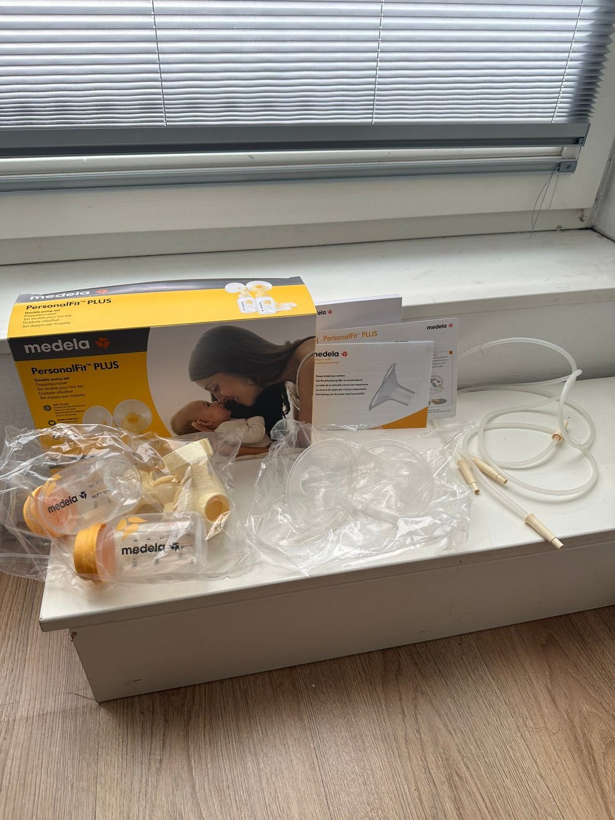 Medela Symphony Double Pump Set, Ophalen of Verzenden, Zo goed als nieuw, Borstkolf, Medela