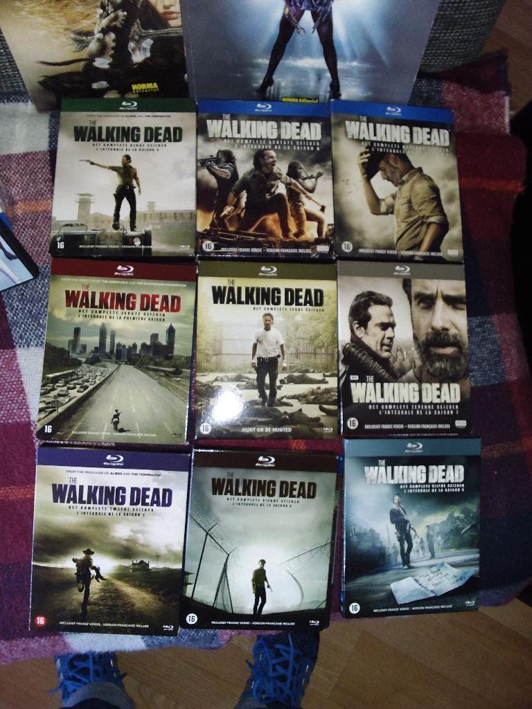 THE WALKING DEAD - SEASON 1 T/M  8 !!!!!!!!!!!!!!!!!!!!!, Ophalen of Verzenden, Zo goed als nieuw, Horror, Boxset